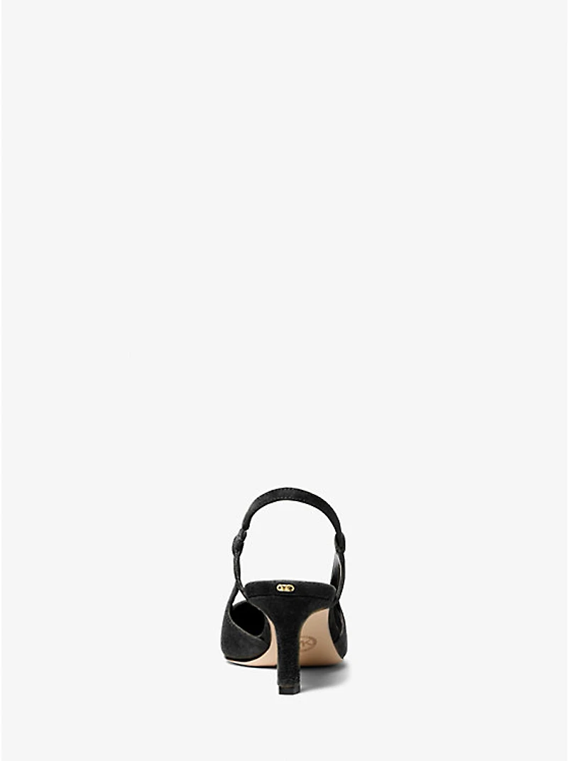 Alora Suede Slingback Pump