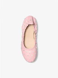 Amy Studded Leather Ballet Flat