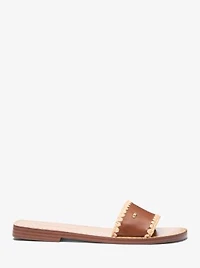 Drea Leather Slide Sandal