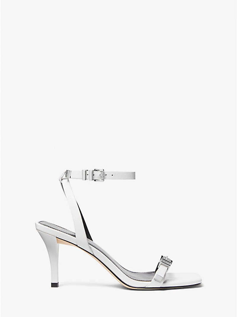 Darrington Crackled Leather Sandal