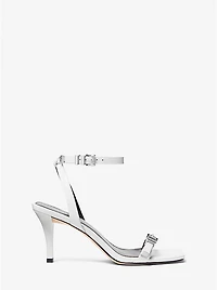 Darrington Crackled Leather Sandal
