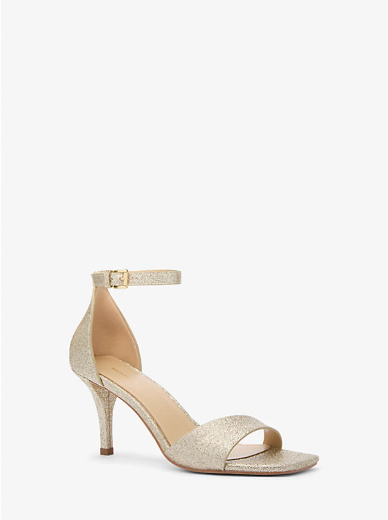Jaida Metallic Leather Sandal