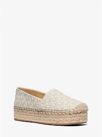 Lynn Signature Logo Platform Espadrille
