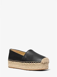 Lynn Leather Platform Espadrille