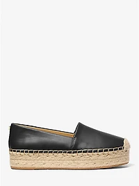 Lynn Leather Platform Espadrille