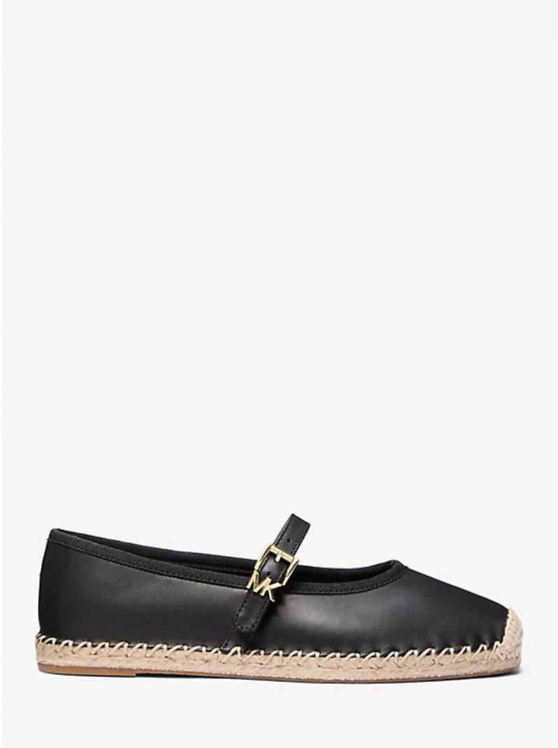 Lynn Leather Ballet Espadrille