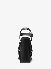 Nora Leather Platform Sandal