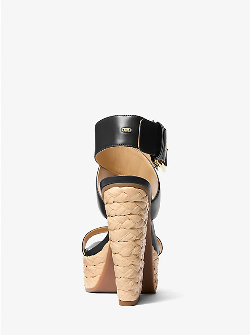 Rhoda Leather Platform Sandal