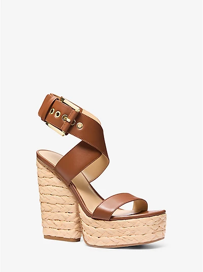 Rhoda Leather Platform Sandal