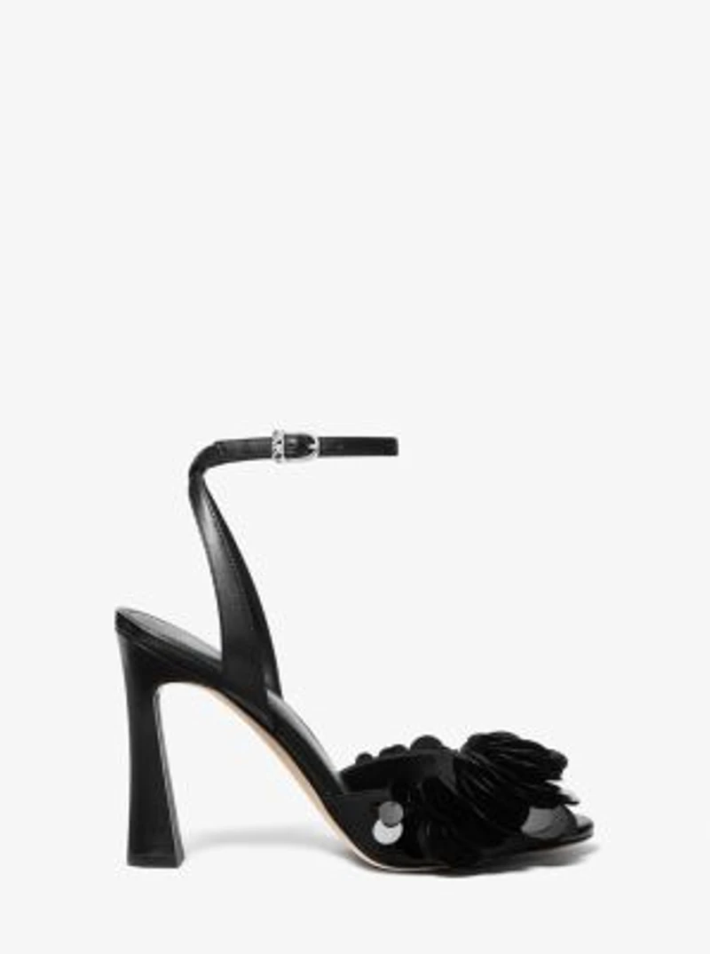 Loretta Sequin Embellished Sandal