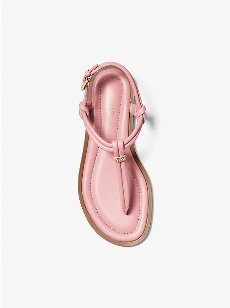 Astra Leather T-Strap Sandal