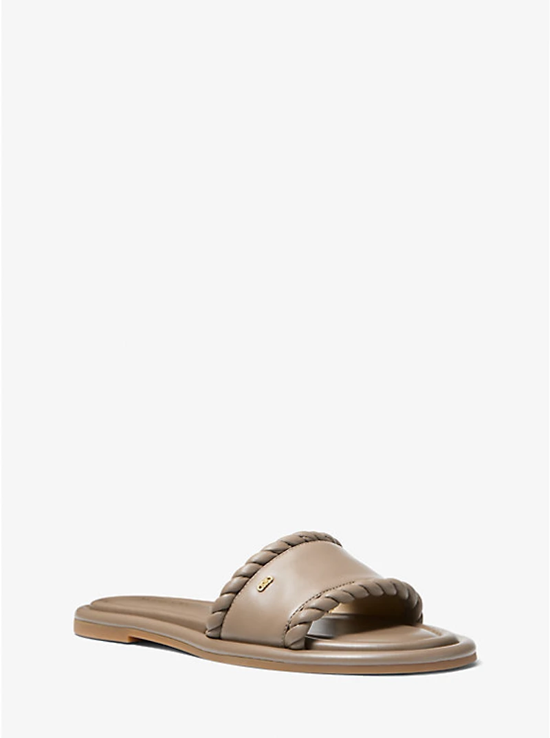 Dana Leather Slide Sandal