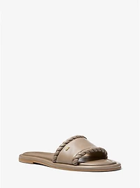 Dana Leather Slide Sandal
