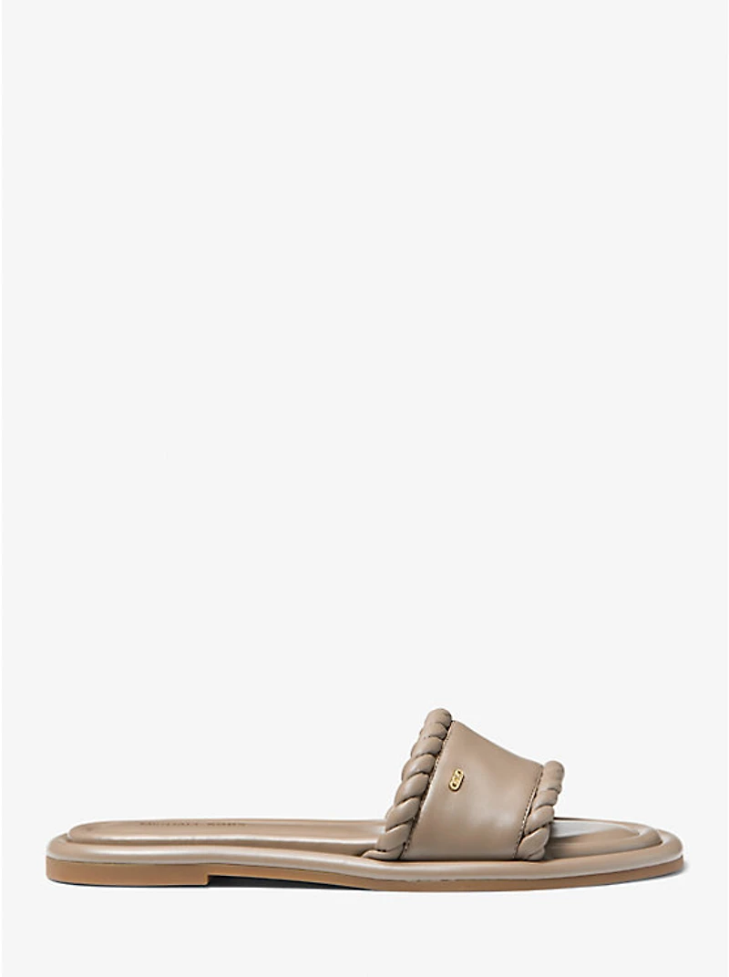 Dana Leather Slide Sandal
