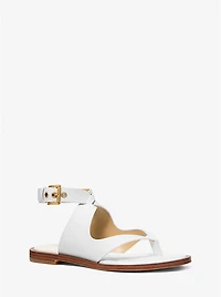 Irene Leather Wrap Sandal