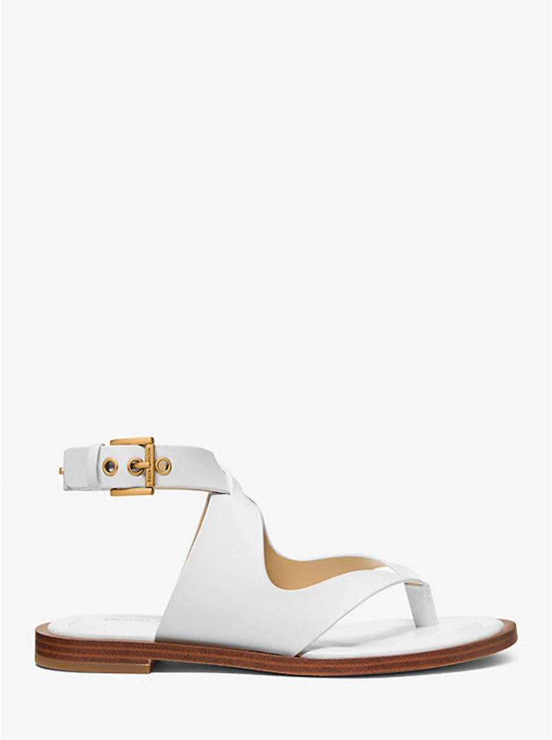 Irene Leather Wrap Sandal