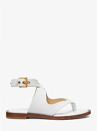 Irene Leather Wrap Sandal