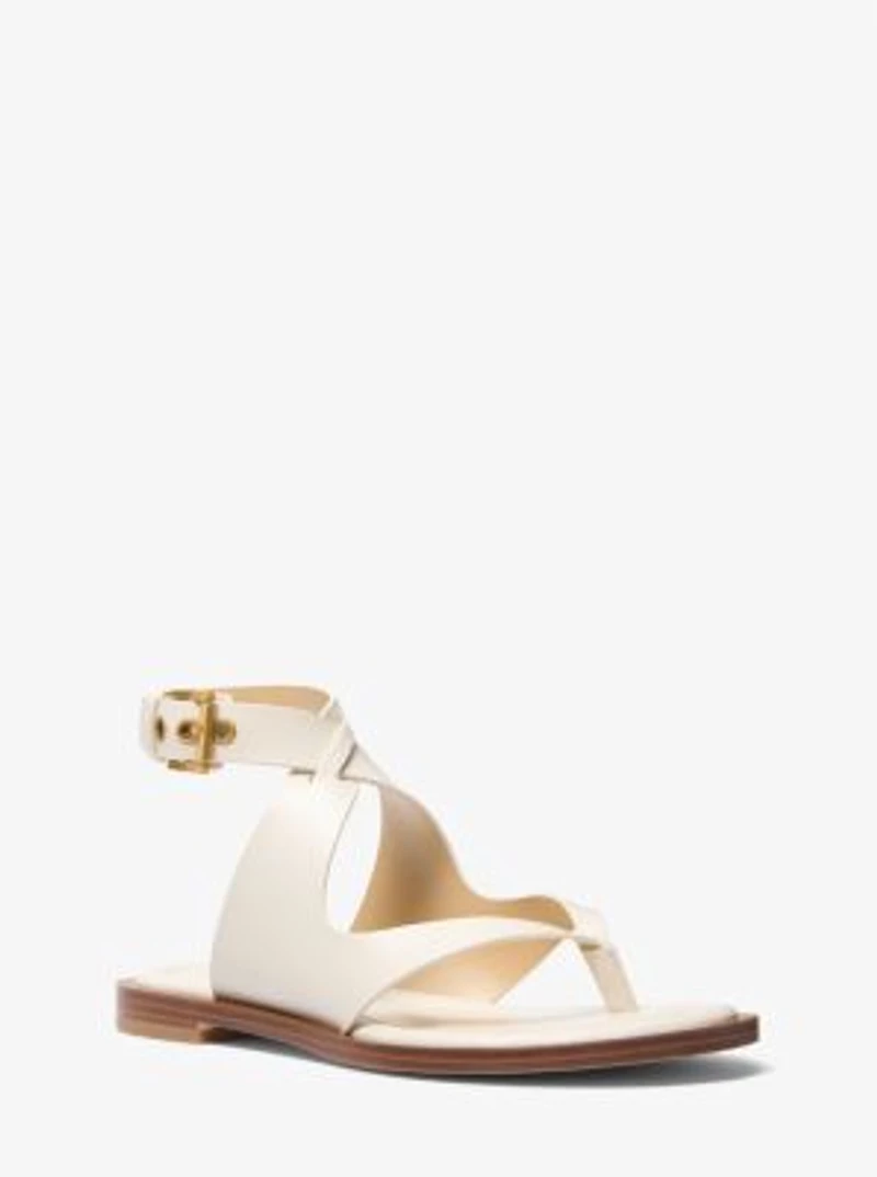 Irene Leather Wrap Sandal