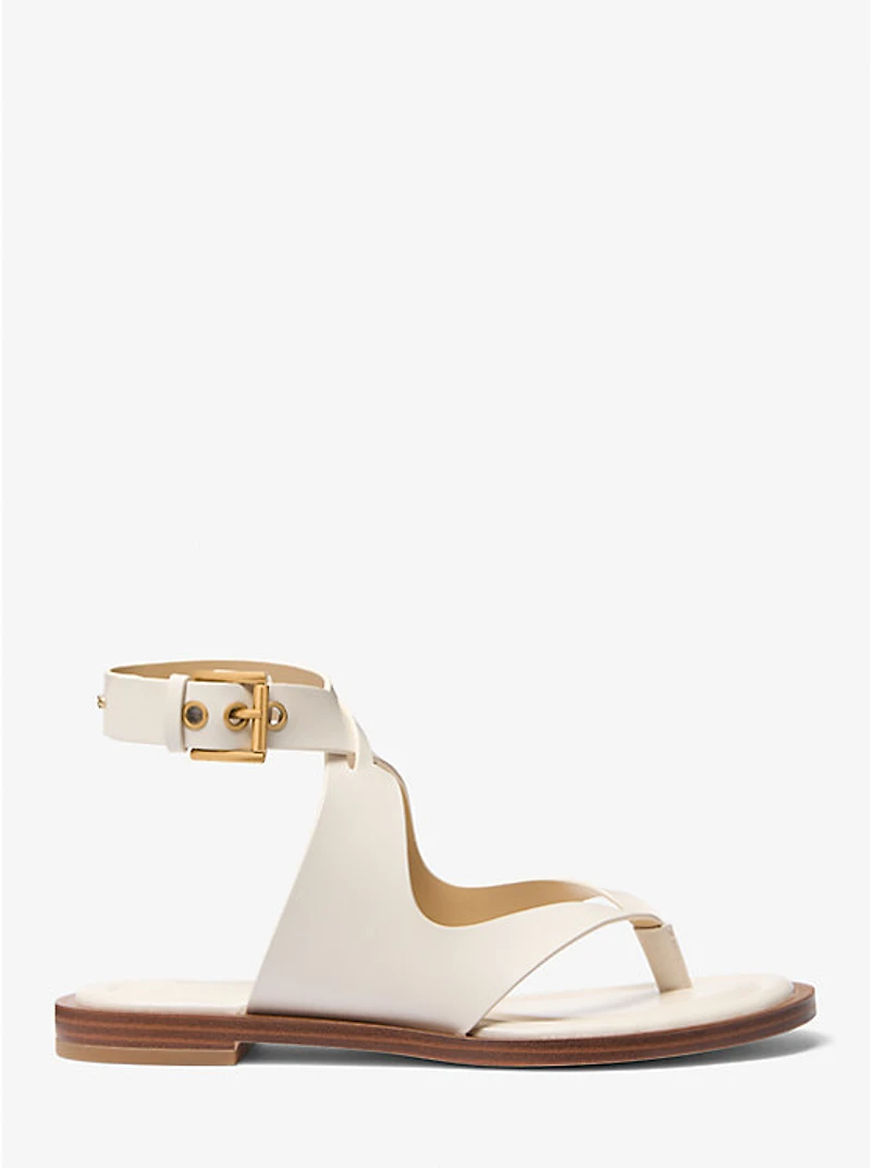 Irene Leather Wrap Sandal