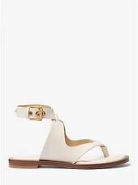 Irene Leather Wrap Sandal