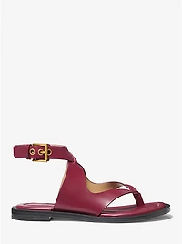 Irene Leather Wrap Sandal