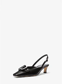 Jaden Leather Slingback Pump