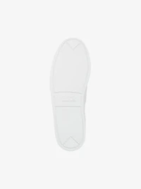 Brady Signature Logo and Leather Sneaker
