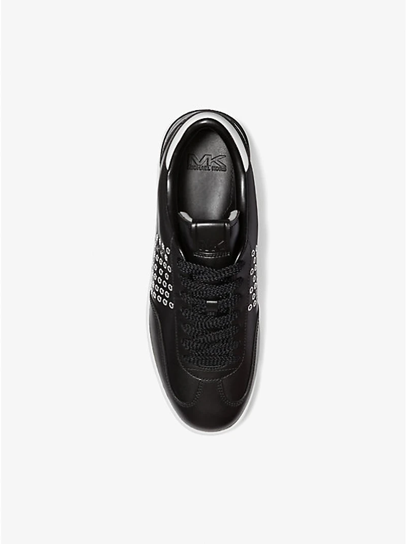 Wilton Grommeted Leather Sneaker