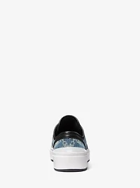 Jude Empire Diamond Jacquard Denim Sneaker