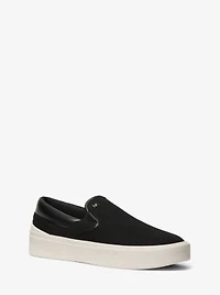 Eddie Cotton Canvas Slip-On Sneaker