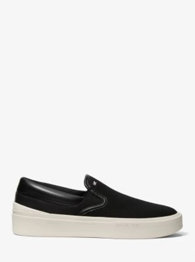 Eddie Cotton Canvas Slip-On Sneaker