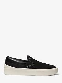 Eddie Cotton Canvas Slip-On Sneaker