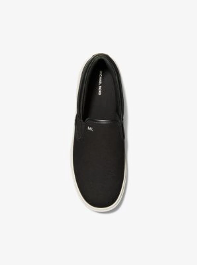 Eddie Cotton Canvas Slip-On Sneaker