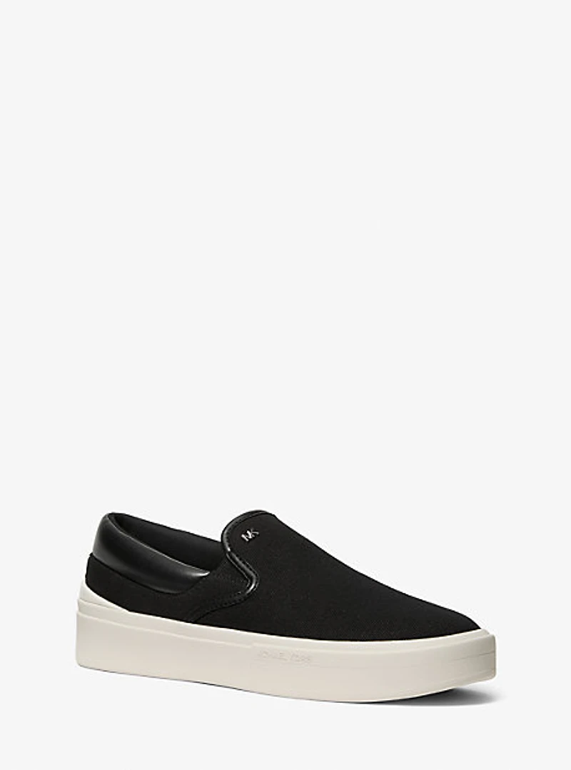 Eddie Cotton Canvas Slip-On Sneaker