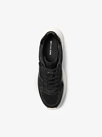Arla Embellished Leather Trainer
