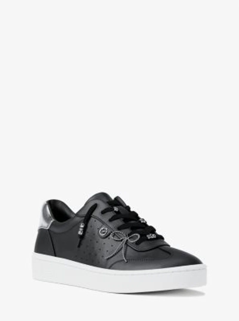 Scotty Embellished Leather Sneaker