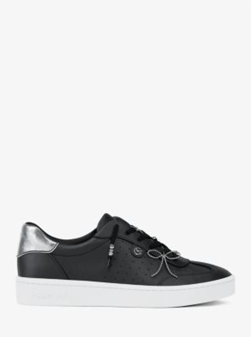 Scotty Embellished Leather Sneaker