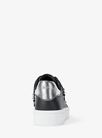 Scotty Embellished Leather Sneaker