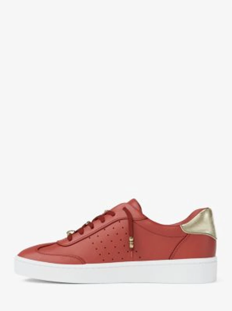 Scotty Embellished Leather Sneaker