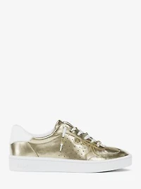 Scotty Embellished Metallic Leather Sneaker