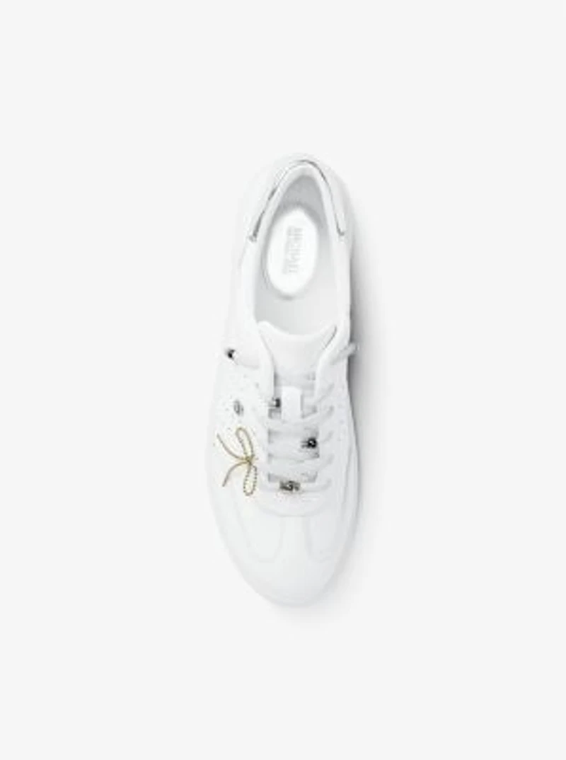 Scotty Embellished Leather Sneaker
