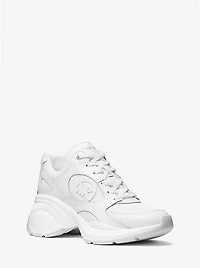 Zuma Leather and Mesh Trainer