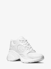 Zuma Leather and Mesh Trainer
