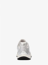 Riley Metallic Leather Trainer