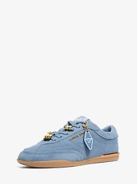 Nolan Embellished Suede Sneaker