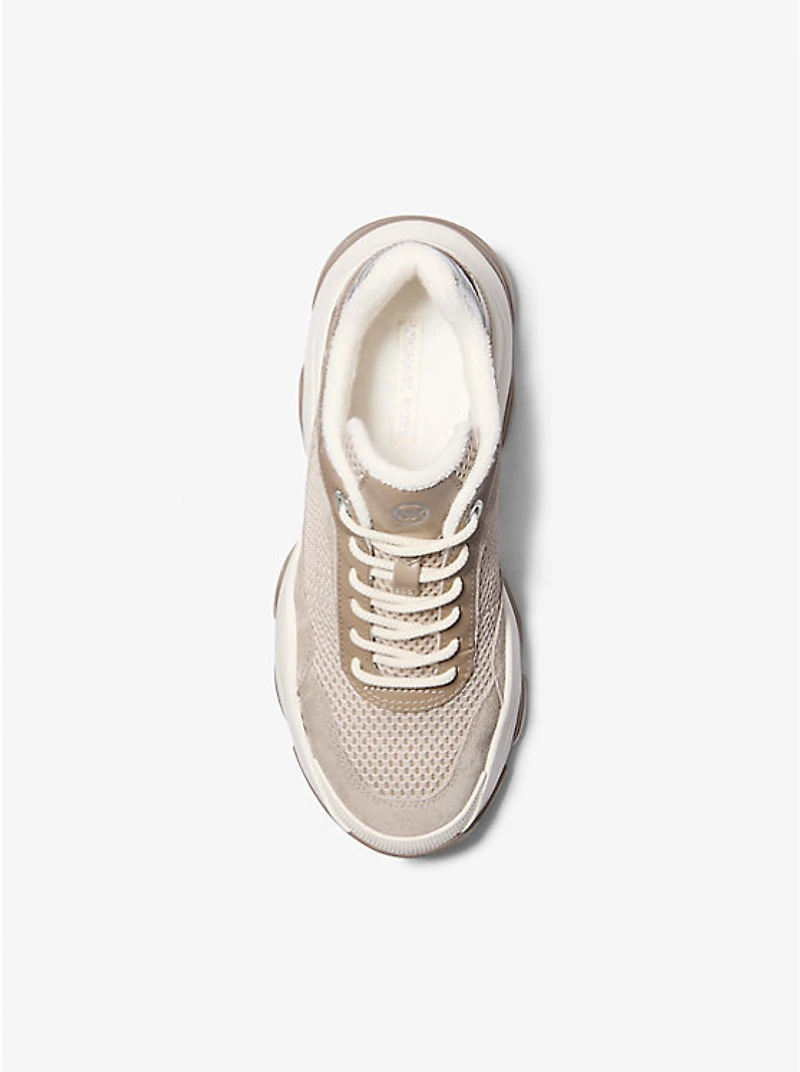 Atlas Mesh and Suede Trainer