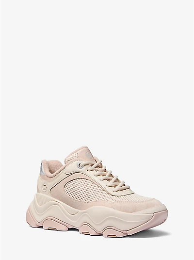 Atlas Mesh and Suede Trainer