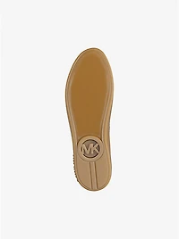 Scotty Embellished Metallic Leather Sneaker