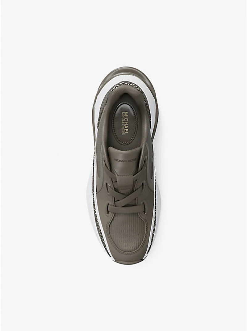 Toni Mixed-Media Sneaker
