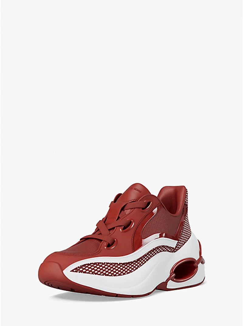 Toni Mixed-Media Sneaker